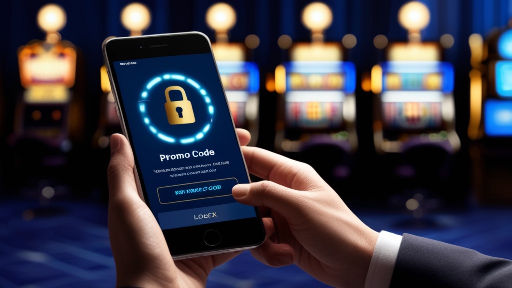 Mobiel scherm met veilige activatie van een bonuscode